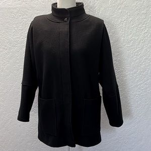 Niccolini Black trench coat
